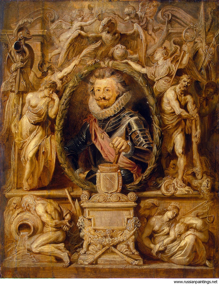  彼得·保罗·鲁本斯 Peter Paul Rubens——查尔斯·德·隆格瓦勒肖像